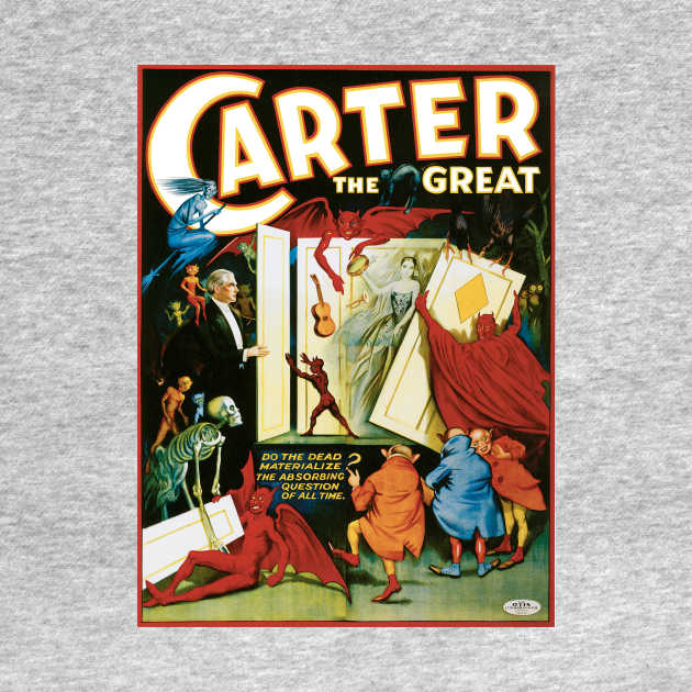 Vintage Magic Poster Art, Carter the Great by MasterpieceCafe